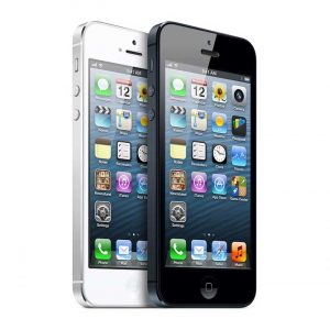 Refurbished iPhone 5 White and Black.